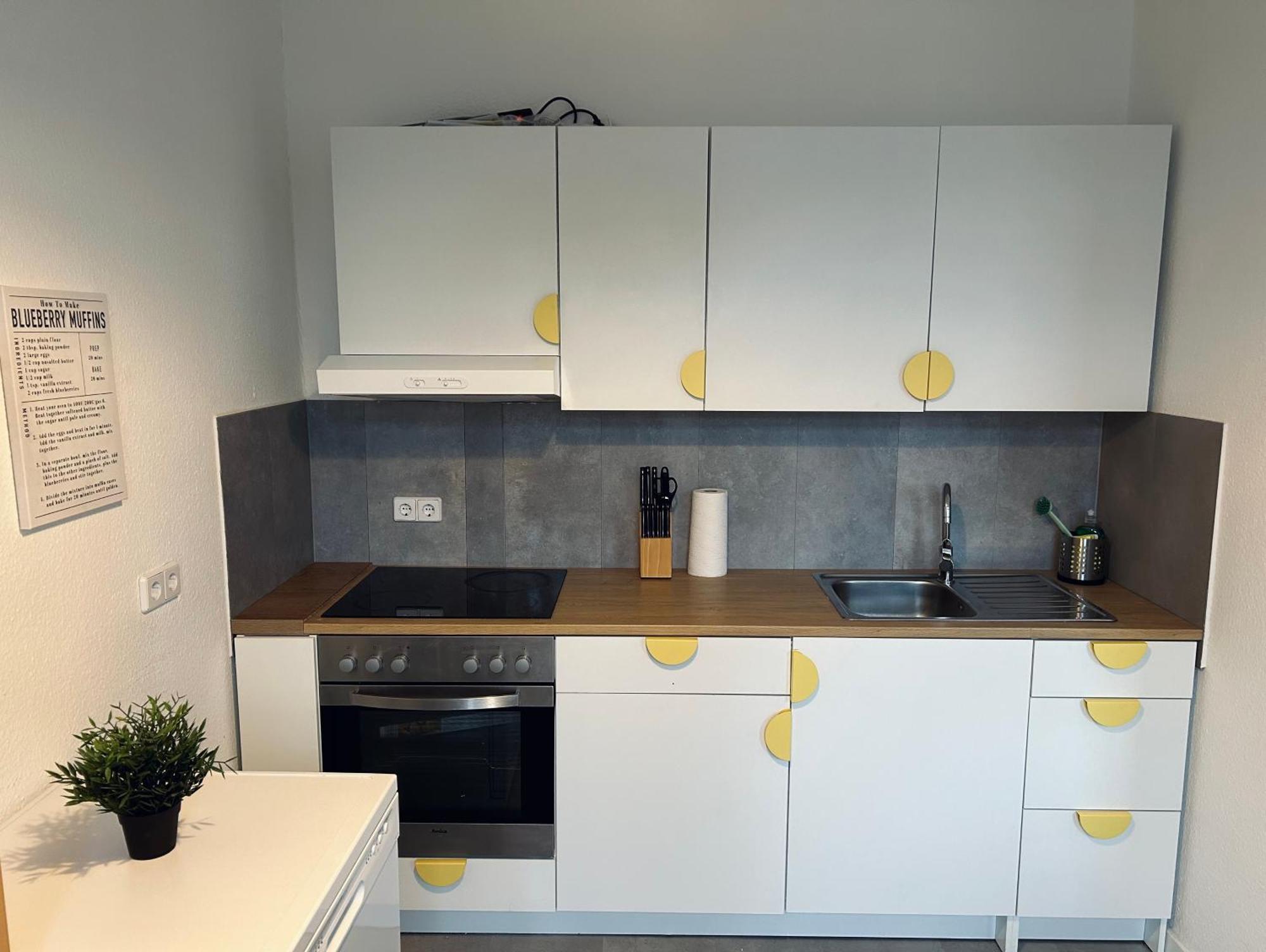 2 Schlafzimmer-Balkon-Kueche-Parkplatz-Designerbad Leipzig Exterior foto