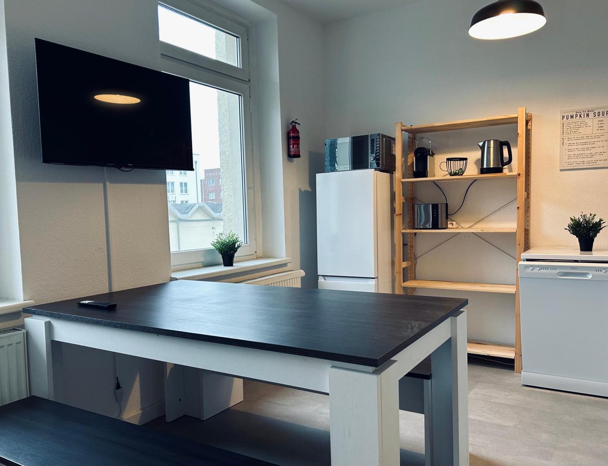 2 Schlafzimmer-Balkon-Kueche-Parkplatz-Designerbad Leipzig Exterior foto